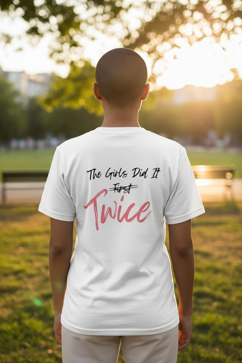 The girls did it Twice T-shirt