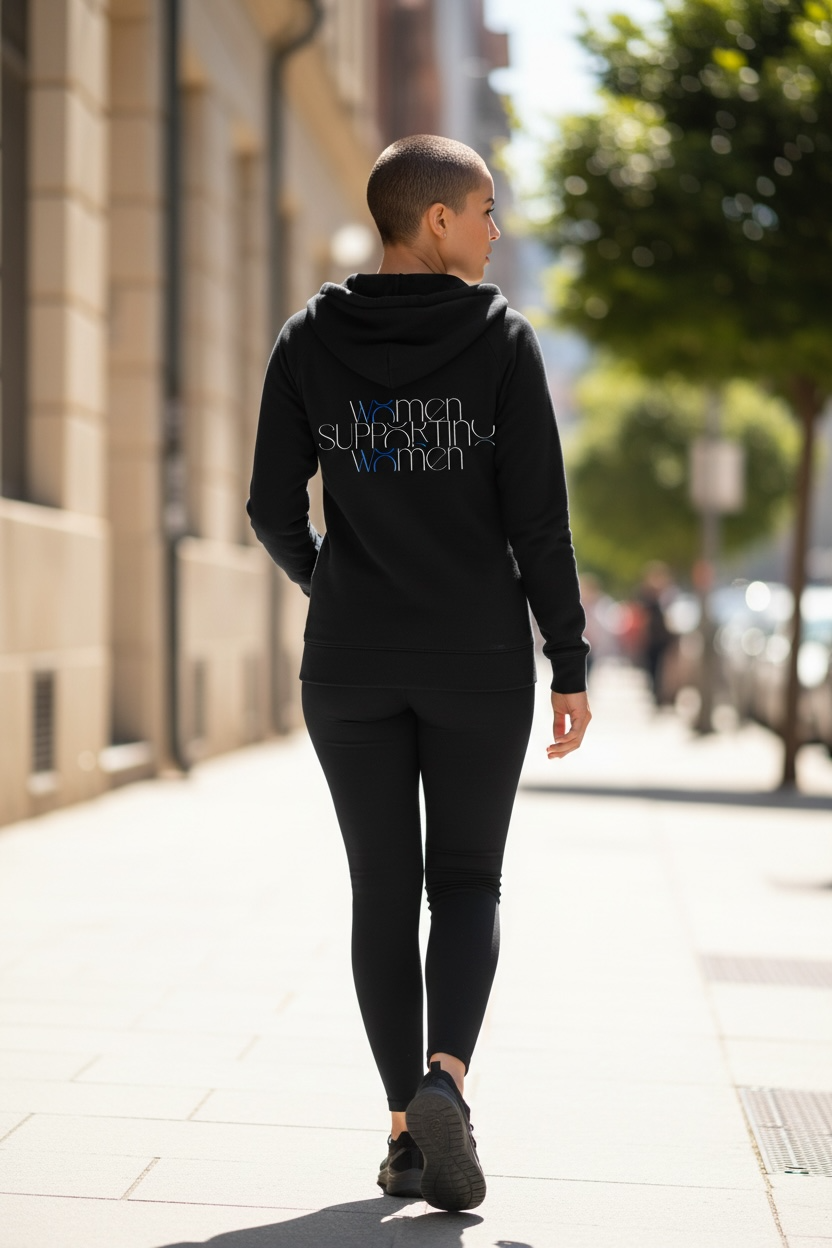 Women Supporting Women Zip up Hoodie