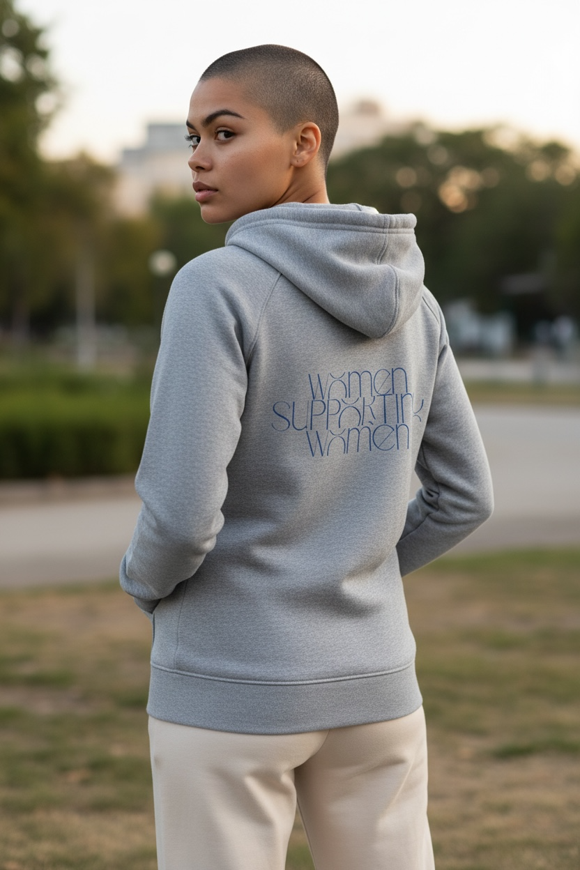 Women Supporting Women Zip up Hoodie