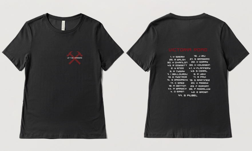 Up The Hammers Fan T-Shirt