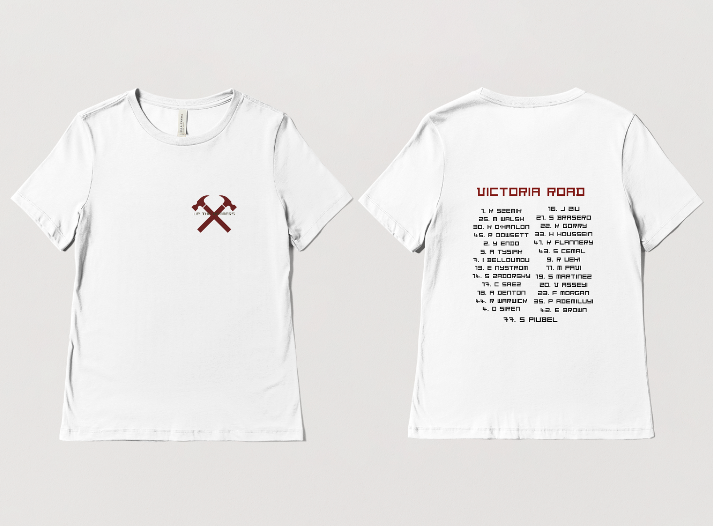 Up The Hammers Fan T-Shirt