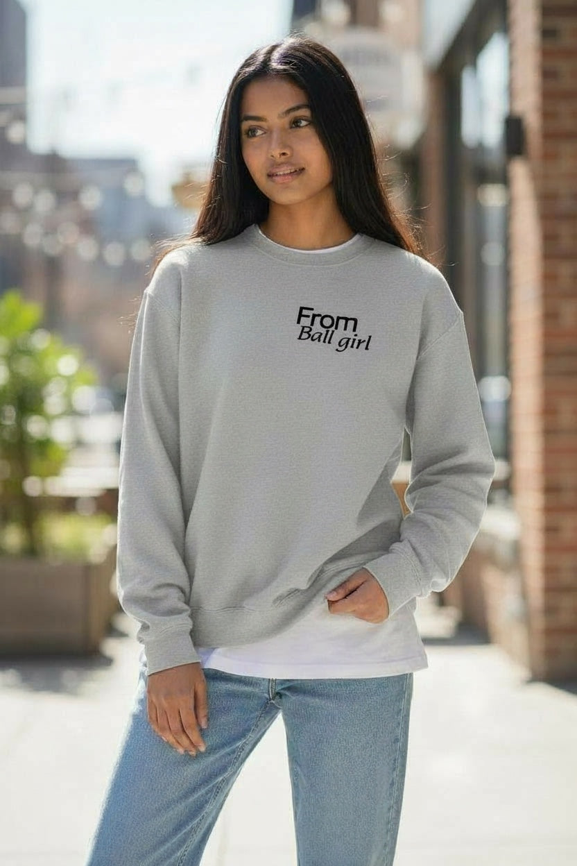 From Ball girl to Baller- Michelle Agyemang Sweatshirt