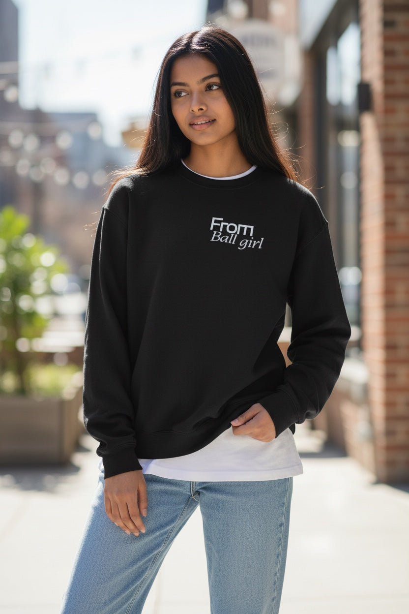 From Ball girl to Baller- Michelle Agyemang Sweatshirt